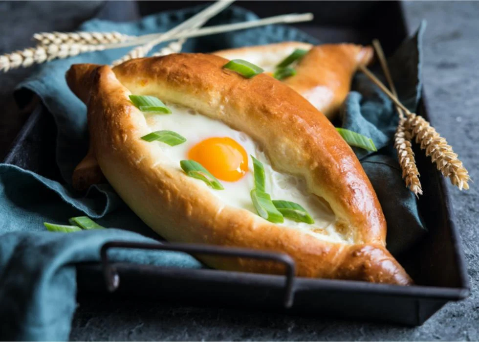 Sesame Gouda Khachapuri