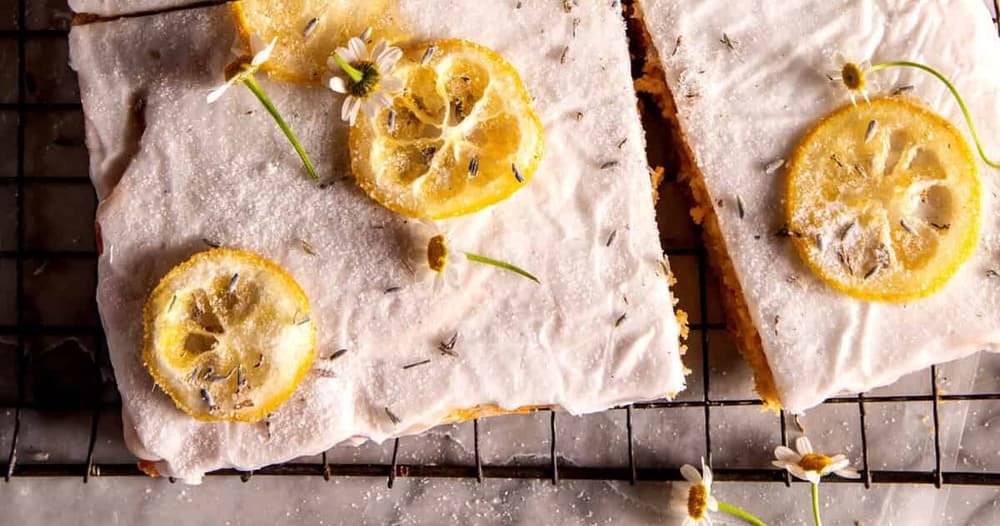Easy Lemon Fritter Cake 
