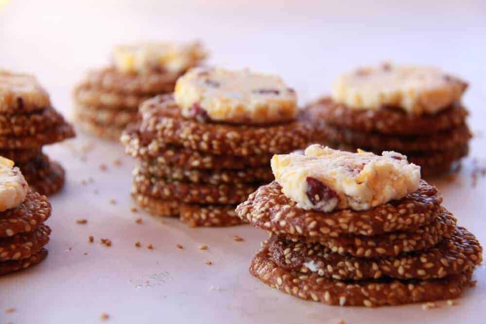 Sesame Crackers