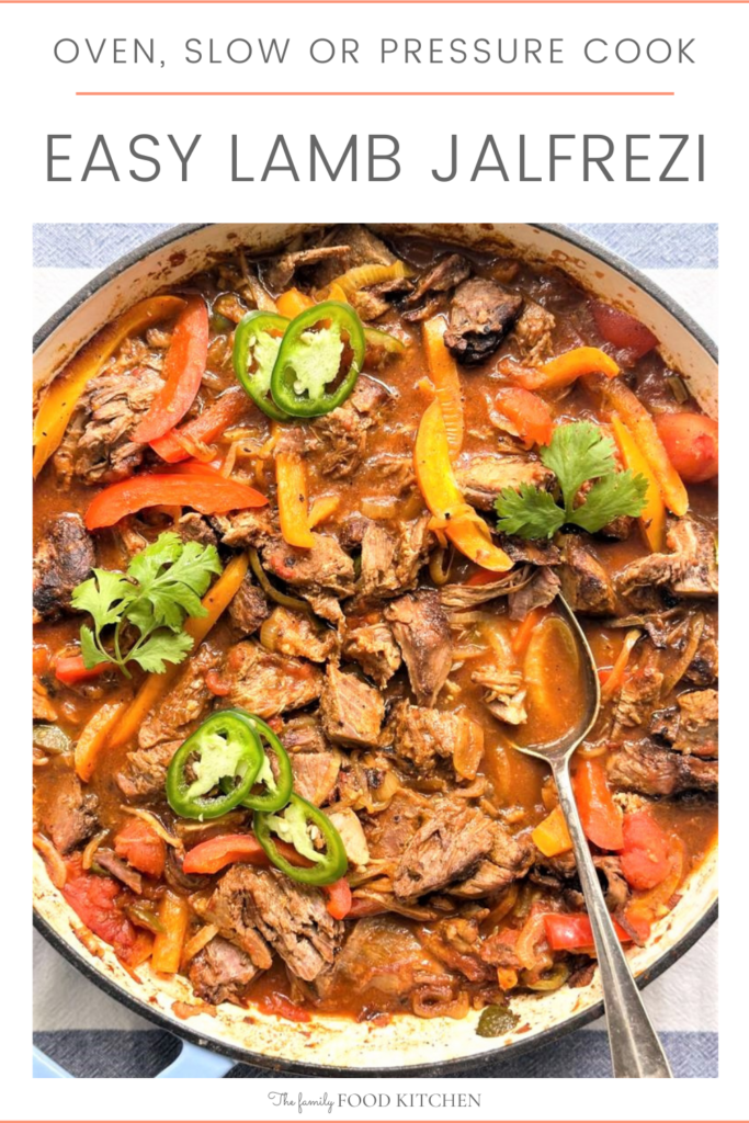 Easy Lamb Jalfrezi